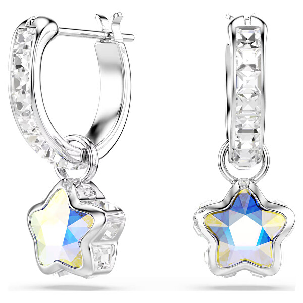 Swarovski Swarovski Cercei strălucitori Steluțe 2în1 Chroma 5754172
