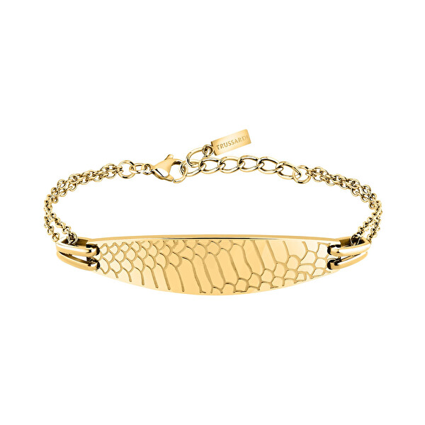 Trussardi Trussardi Fashion pozlátený náramok pre ženy T-Design TJAXA35