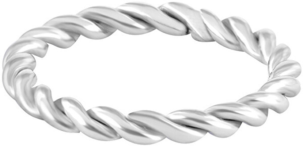 Troli Troli Inel modern din oțel răsucit 62 mm