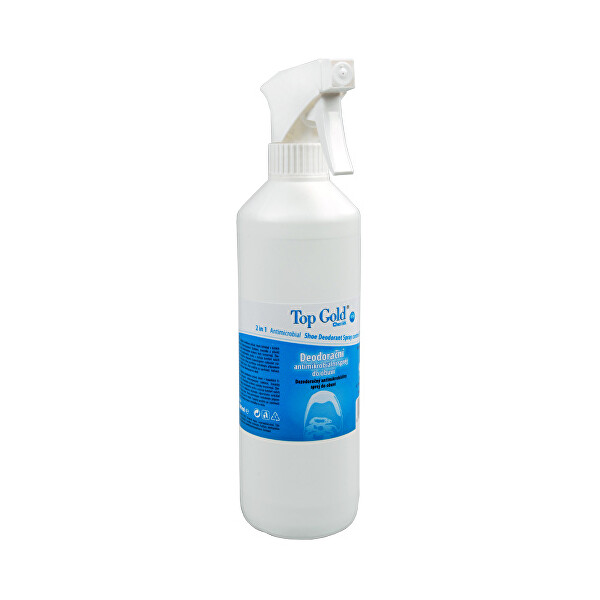 Chemek TopGold - deodorační antimikrobiální sprej do obuvi 500 ml