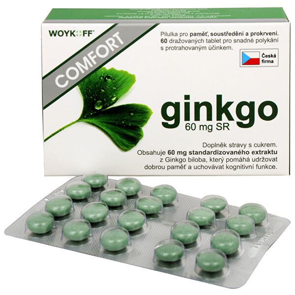 Woykoff Ginkgo Comfort 60 mg SR 60 tbl.