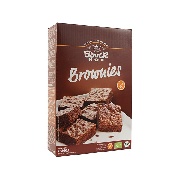 Bauck hof Bio Brownies - čokoládový koláč bezlepková směs 400g
