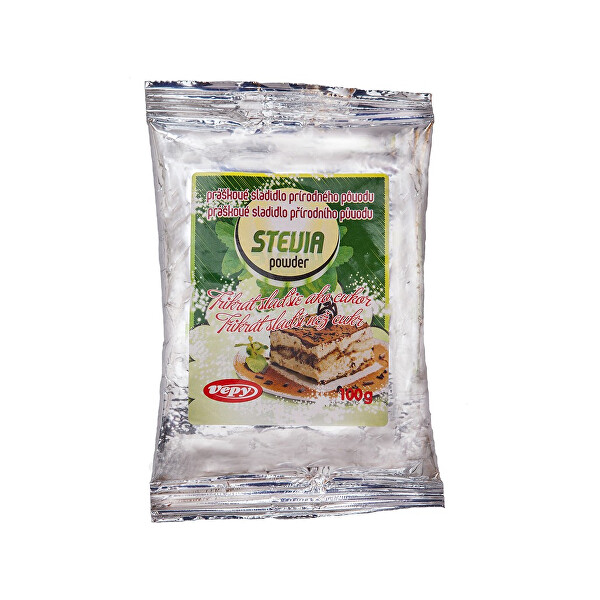 Stevia Stolní sladidlo v prášku na bázi steviol-glykosidů 100 g