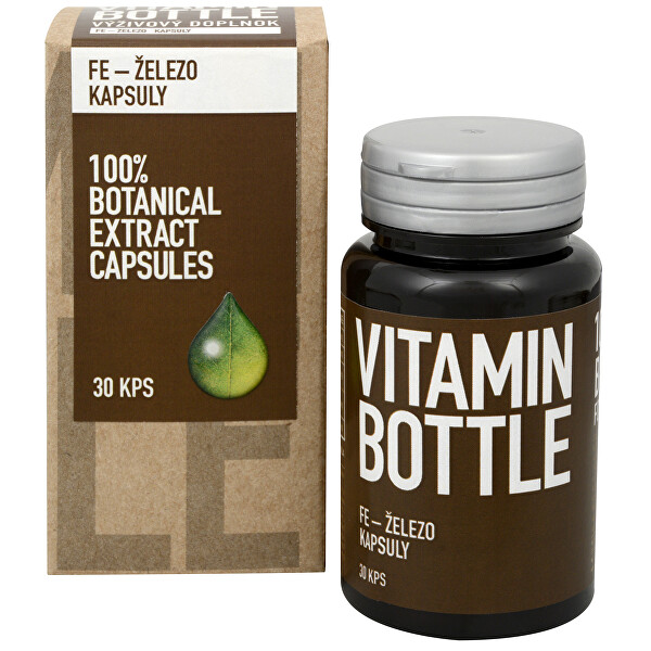 Vitamin Bottle Fe – železo 30 kapslí