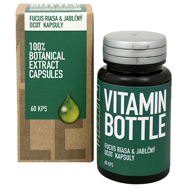 Vitamin Bottle Fucus řasa a jablečný ocet 60 kapslí