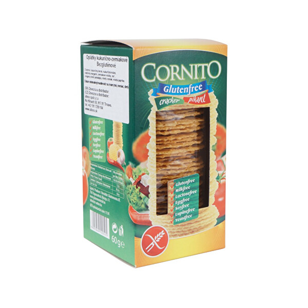 Cornito Krekry pikantní bezlepkové 60 g