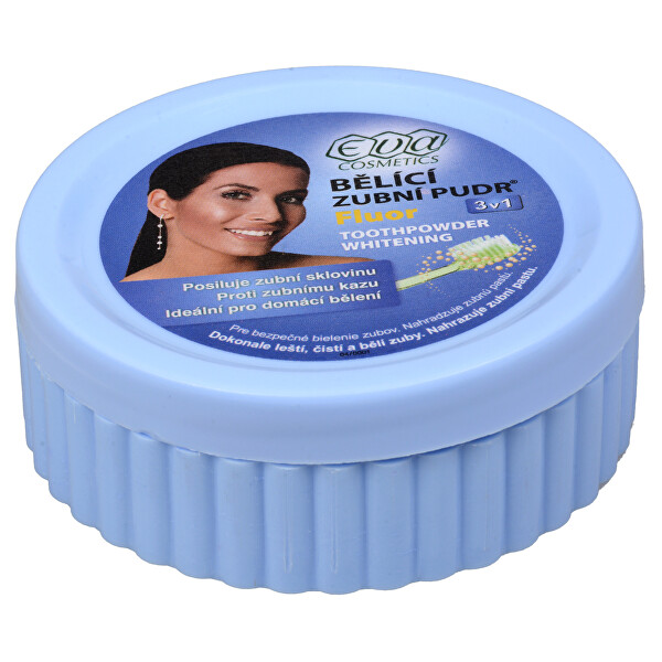 Eva Cosmetics Bělící zubní pudr (fluor) 30 g