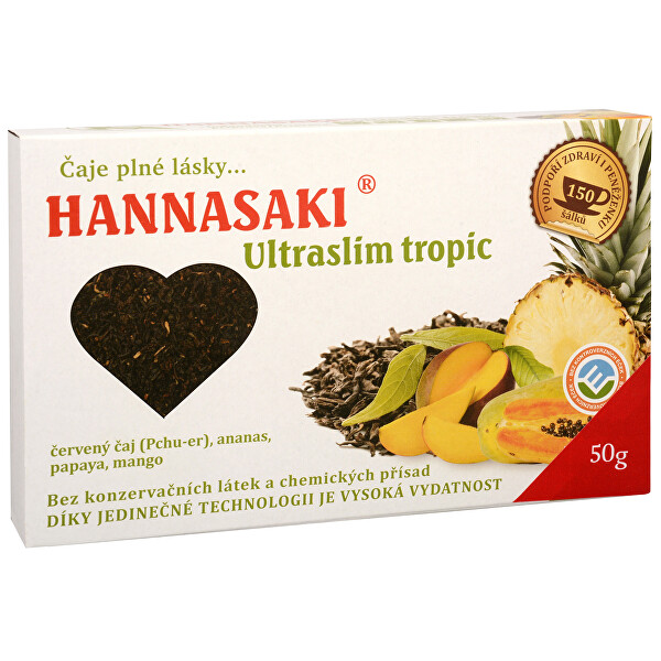 Čaje Hannasaki Hannasaki UltraSlim - Tropic - čajová směs 50 g