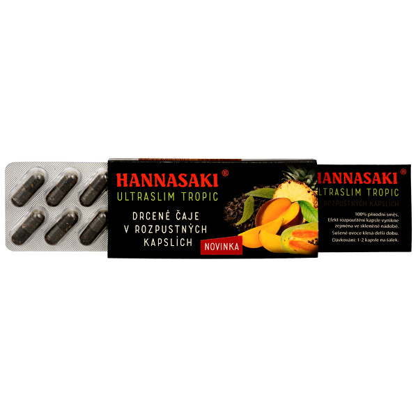 Čaje Hannasaki Hannasaki UltraSlim - Tropic - cestovní balení 10 x 1 g
