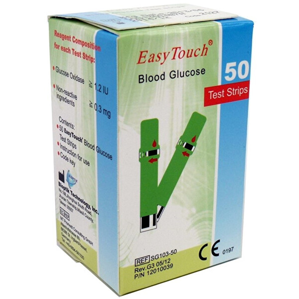 EasyTouch Proužky EasyTouch-glukóza 50ks
