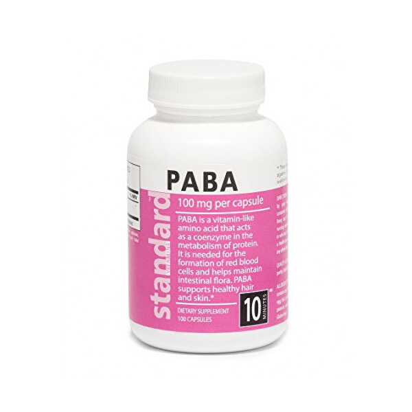 Natural SK Vitamín B10 PABA 100 mg 100 kapslí
