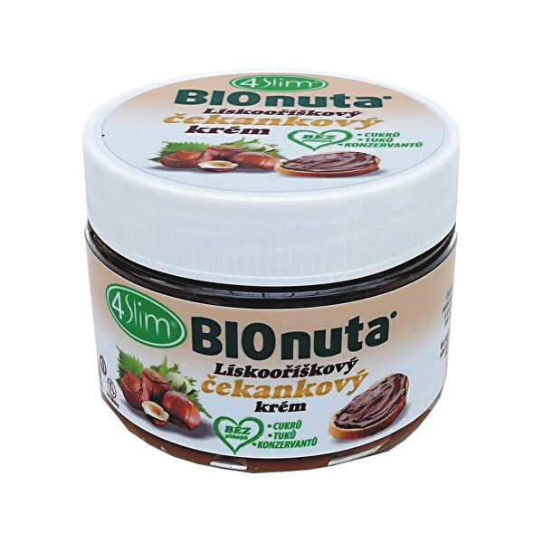 4Slim Bionuta lískooříškový čekankový krém 250 g
