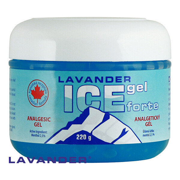 Lavander ICE gel Forte 220 g