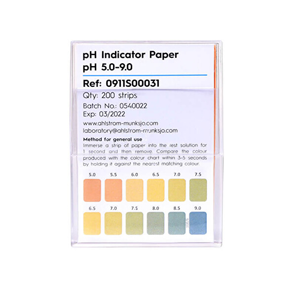Fisher Scientific Indikátorové pH papírky (5.0 - 9.0) 200 ks - SLEVA - chybí 5 papírků
