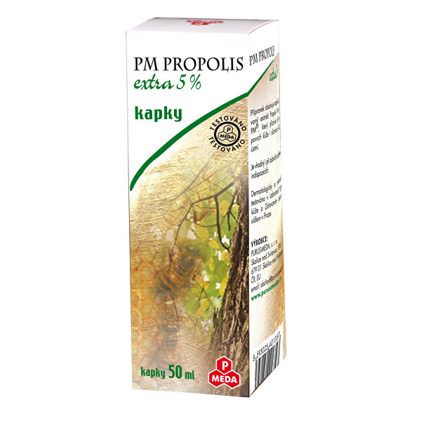 Purus Meda PM Propolis Extra 5 % kapky 50 ml