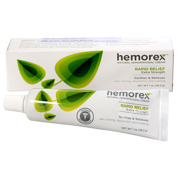 Hemorex Přírodní krém na hemoroidy v tubě 28,3 g