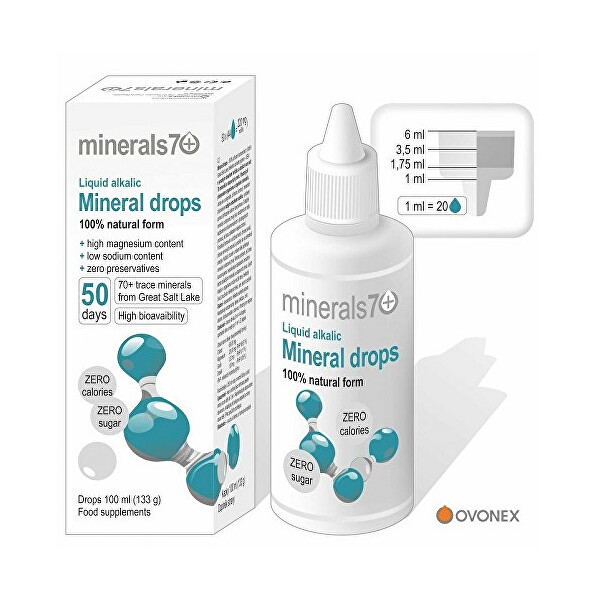 OVONEX Mineral Drops 100% koncentrát 100 ml