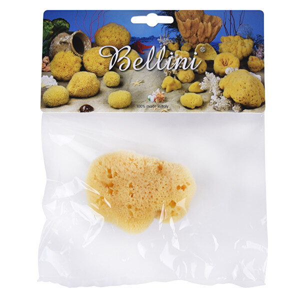 BELLINI Přírodní mořská houba - Středomořská – SILK FINE – SVĚTLÁ 3 - 4 cm