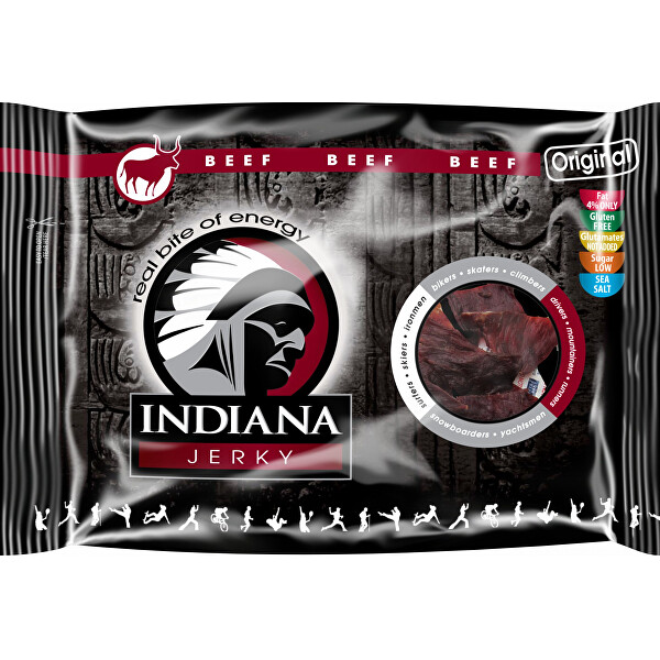 Indiana Indiana Jerky beef (hovězí) Original 100 g