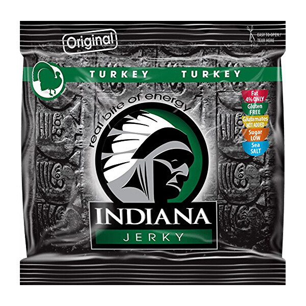 Indiana Indiana Jerky turkey (krůtí) Original 60 g