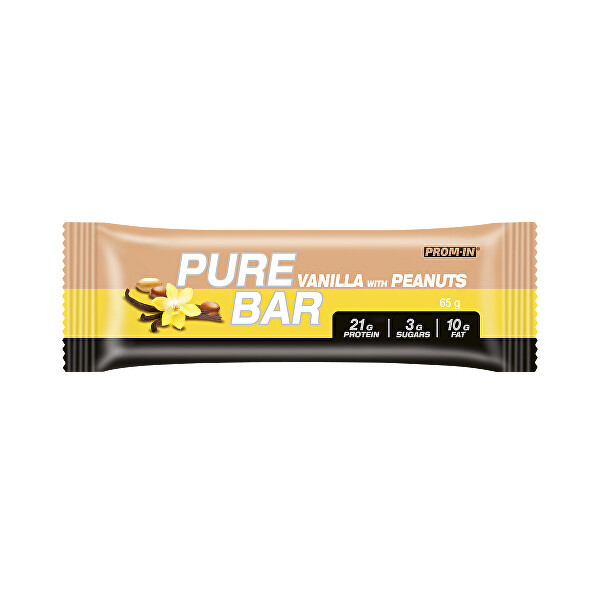Prom-in Pure bar 65 g Vanilka/ arašídy