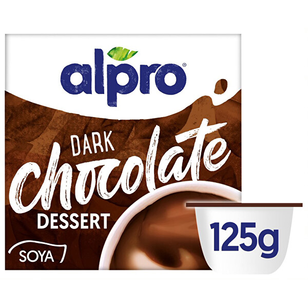 Alpro Sójový dezert s příchutí tmavé čokolády 125 g