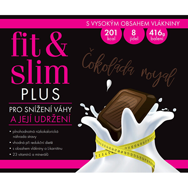 Fit & Slim Fit & Slim PLUS - Čokoláda Royal