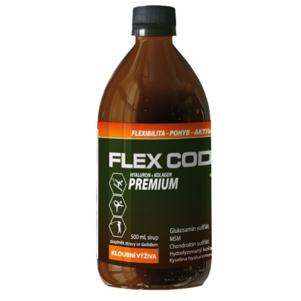 Elanatura Flex Code Premium 500ml (s kolagenem typu II)