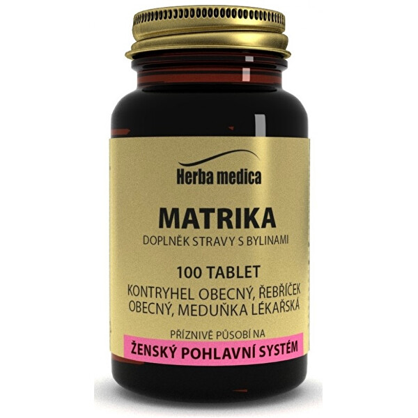 HerbaMedica Matrika 50g - menstruační komfort 100 tablet
