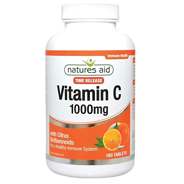 Natures Aid Vitamín C - 1000 mcg - 180 tablet