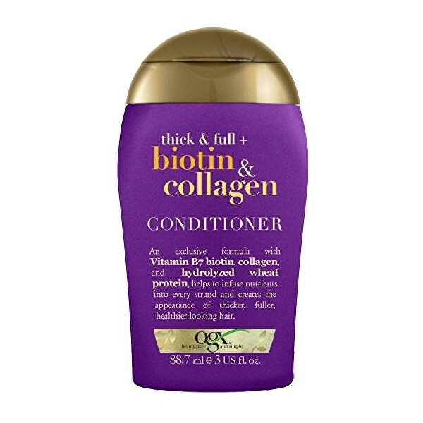 OGX Kondicioner pro husté a plné vlasy biotin-kolagen 88 ml mini