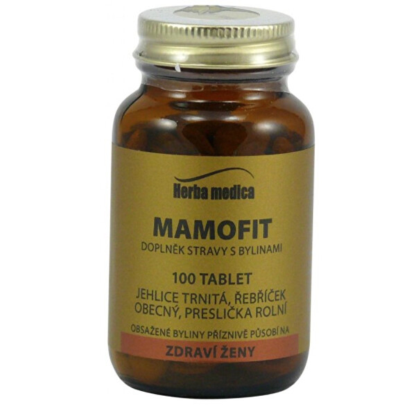 HerbaMedica Mamofit - napětí v prsou, 100 tablet