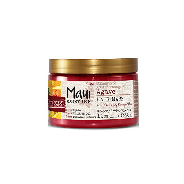 MAUI MAUI posilující maska pro chemicky zničené vlasy + Agave 340 g
