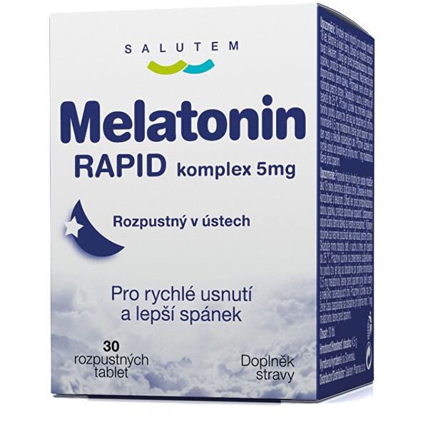 SALUTEM Pharma Melatonin Rapid komplex 5 mg 30 tablet