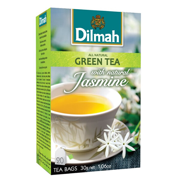 Dilmah Čaj zelený Jasmín 20 ks
