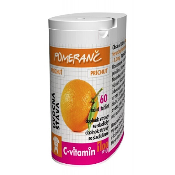 Rapeto C Vitamin Pomeranč 60 tablet