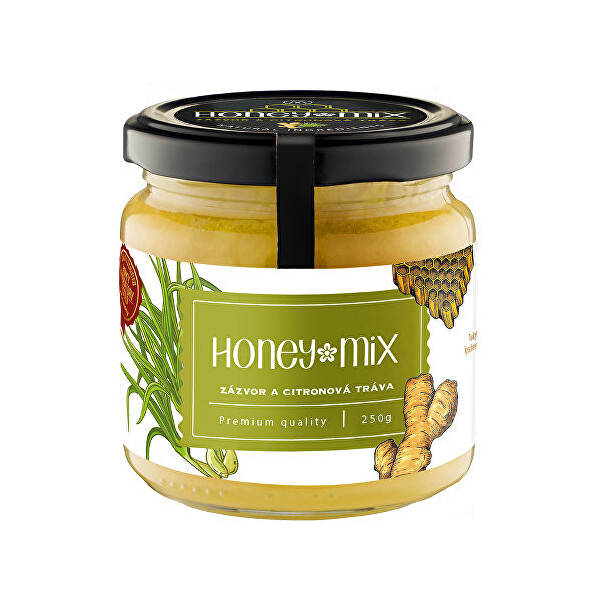 HoneyMix Med se zázvorem a extraktem z citronové trávy 250 g
