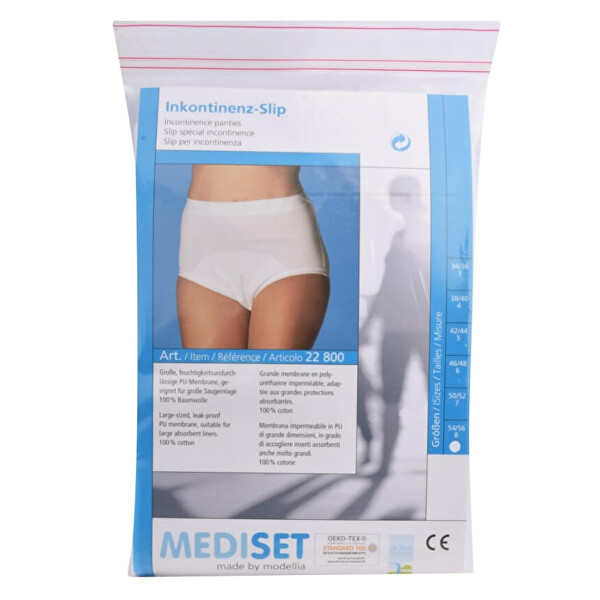 Mediset Inkontinenční pánské kalhotky s nepropustnou PU - membránou 6