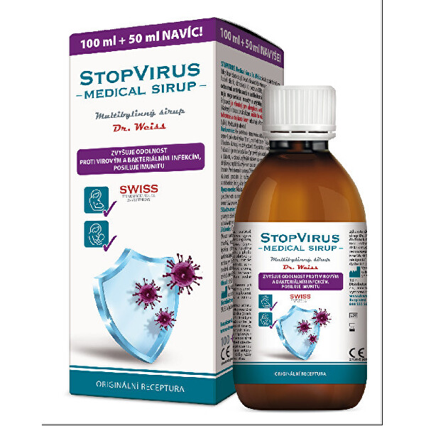 Simply You StopVirus Medical sirup Dr. Weiss 100 + 50 ml ZDARMA