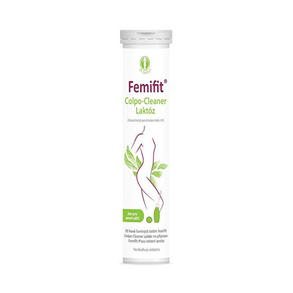 Femifit Colpo-Cleaner Laktóz šumivé tablety 20 ks
