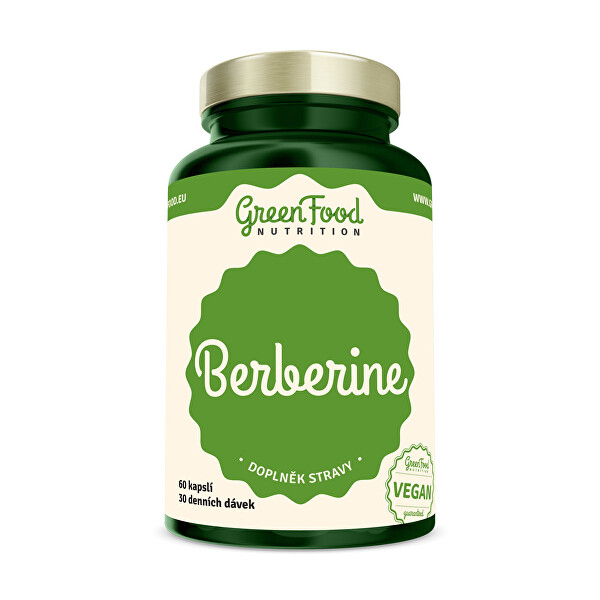 Levně GreenFood Nutrition Berberine 60 kapslí