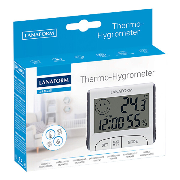 Lanaform Thermo-Hygrometer digitální teplo-vlhkoměr