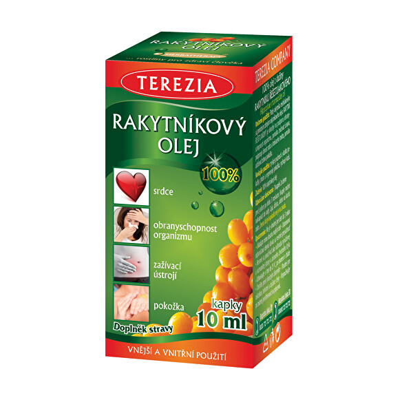 Terezia Company TEREZIA Rakytníkový olej kapky 10 ml