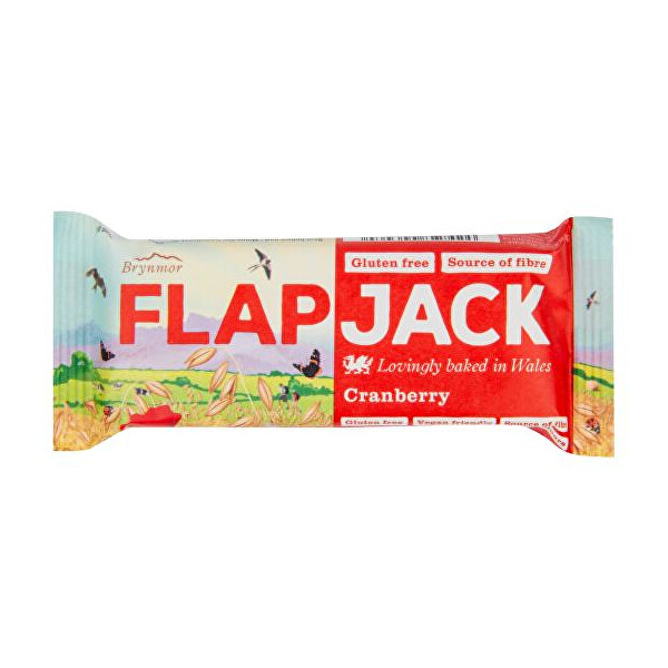 Wholebake Flapjack ovesný brusinka bezlepkový 80 g