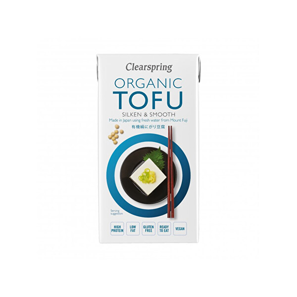 Clearspring Hedvábné tofu BIO 300 g