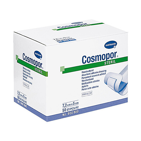 Cosmopor Cosmopor Steril náplast na rány 10 ks