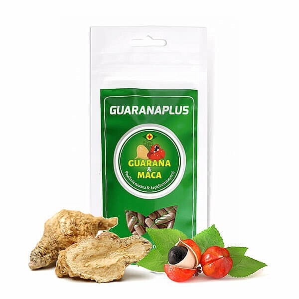 Guaranaplus Guarana + Maca, 100 kapslí