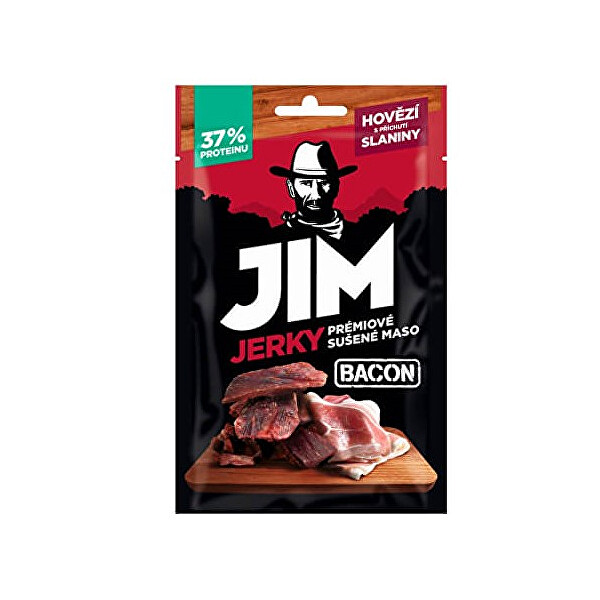 Jim Jerky Jerky hovězí slanina 23g