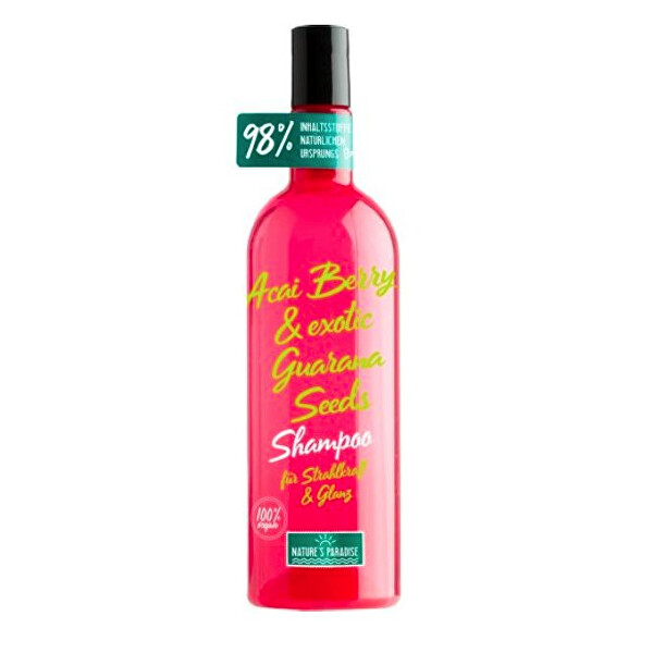 NATURE´S PARADISE Šampon Acai & Guarana 375 ml - lesk