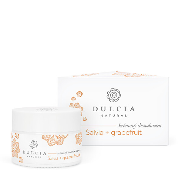 DULCIA natural Krémový deodorant šalvěj a grapefruit 30 g